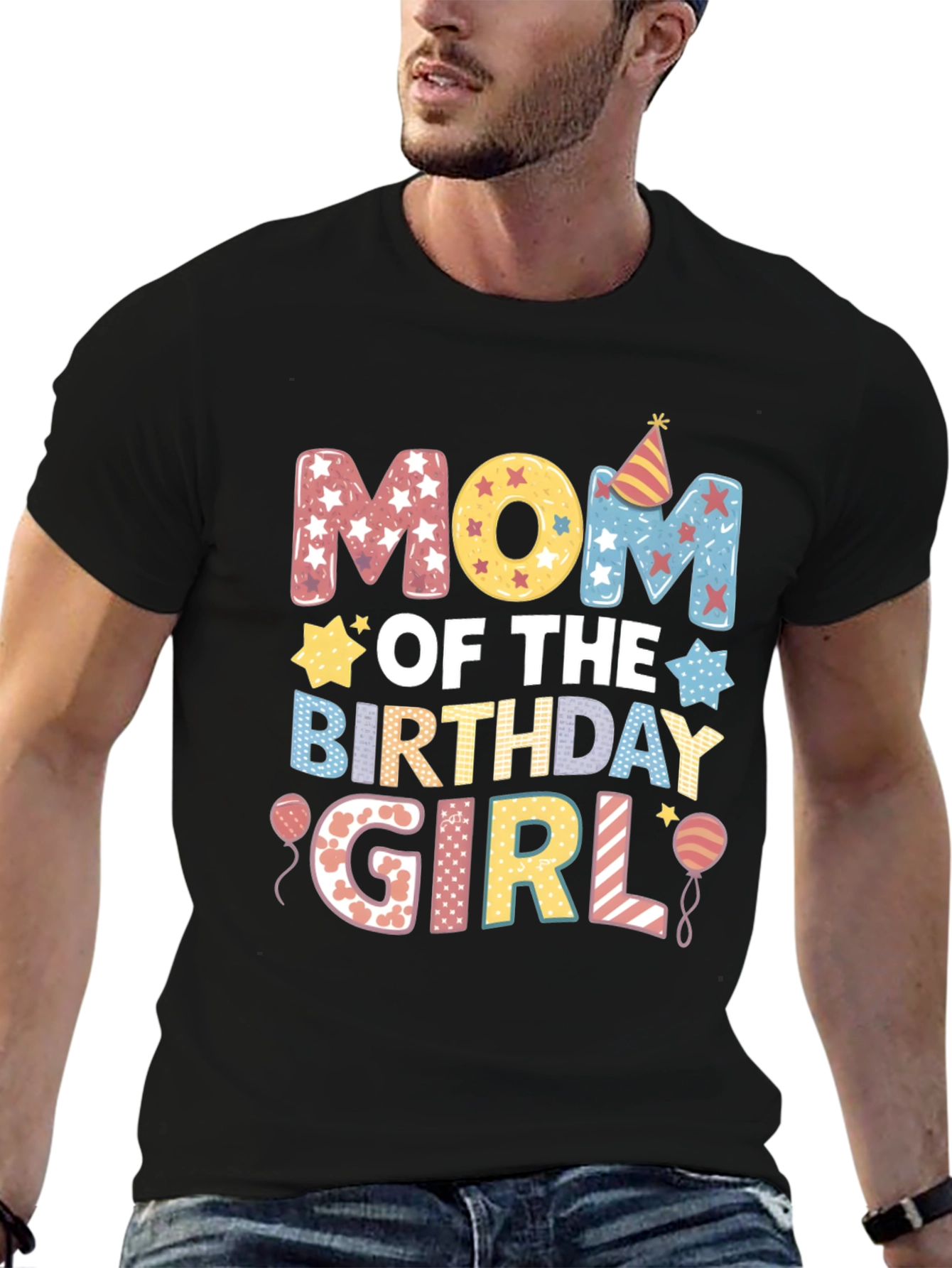 Mom of the Birthday Girl T-Shirt
