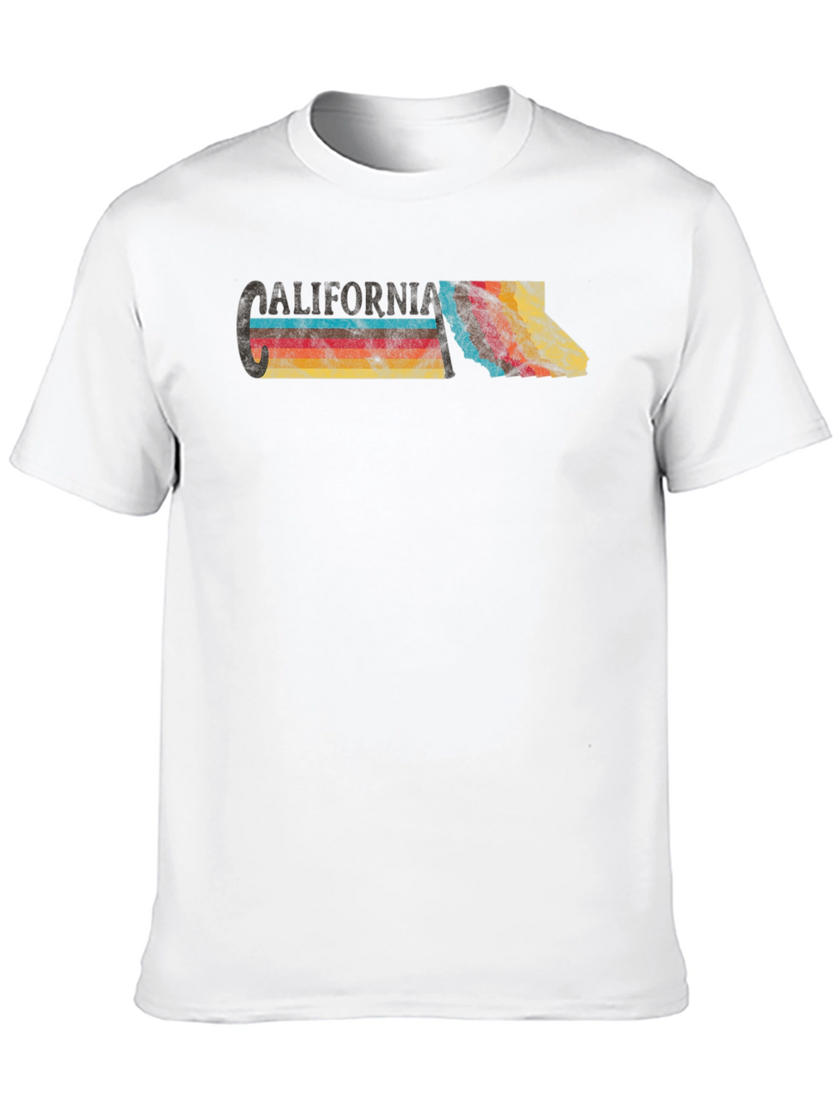 Vintage California Graphic Tee - Retro State Pride