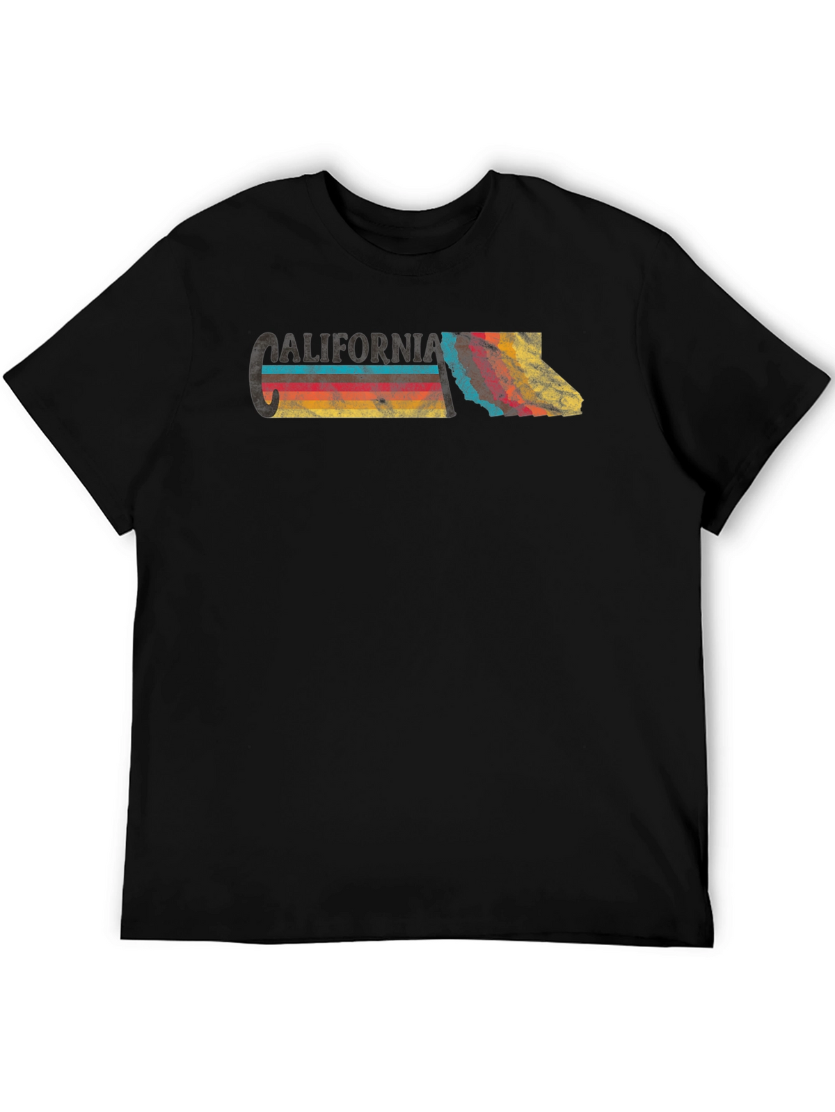 Vintage California Graphic Tee - Retro State Pride
