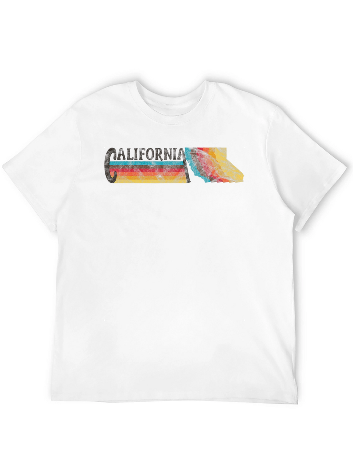 Vintage California Graphic Tee - Retro State Pride