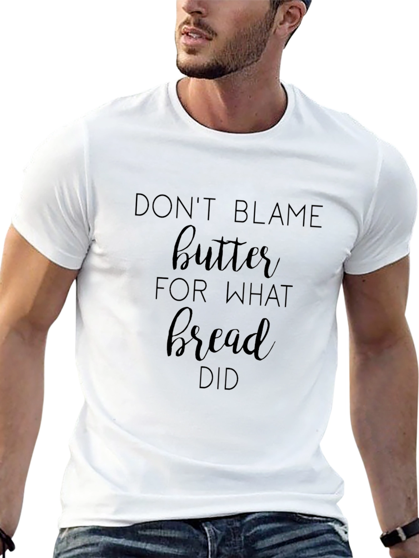 Dont Blame Butter Graphic Tee