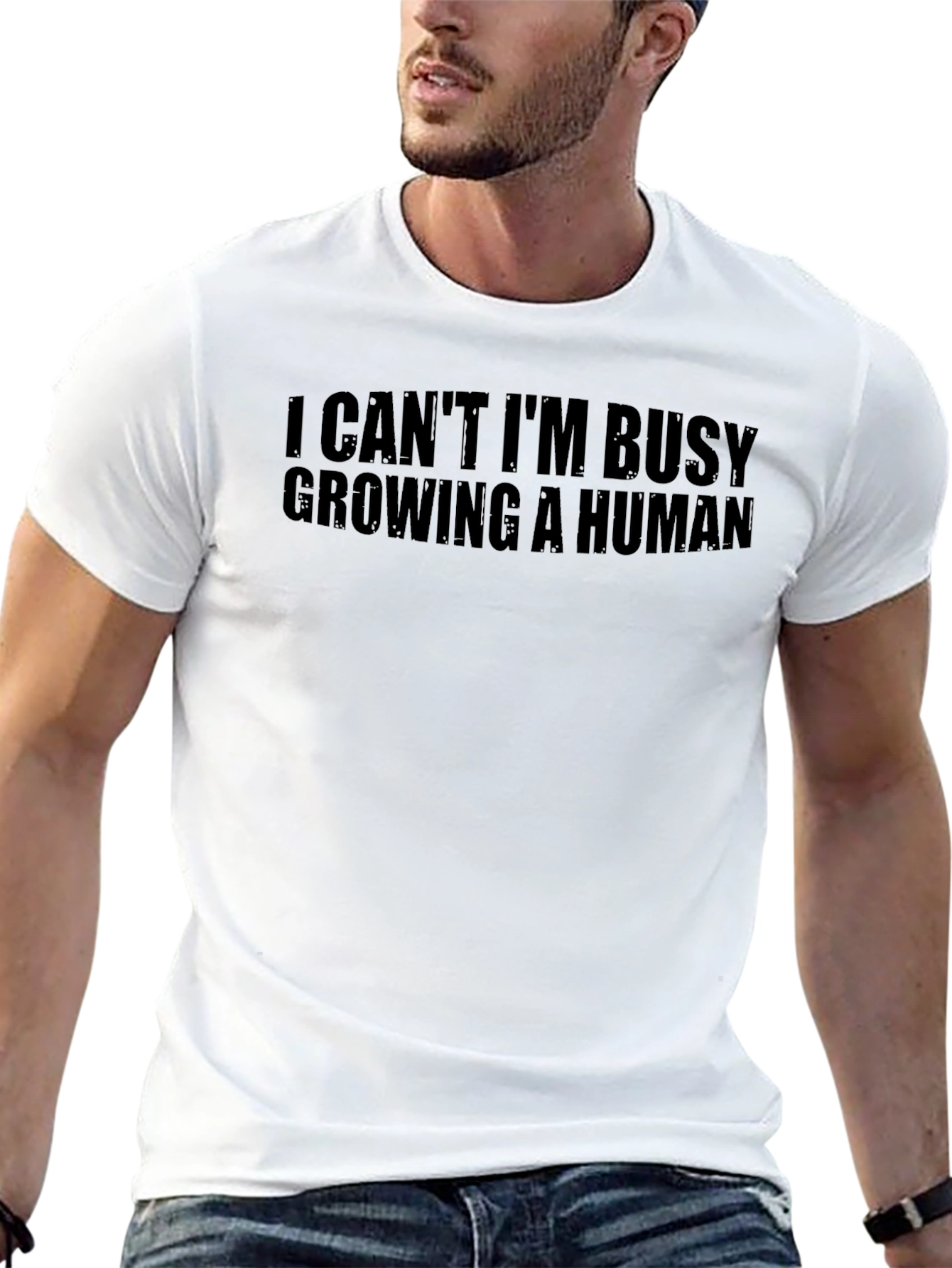 I Cant Im Busy Growing a Human T-Shirt