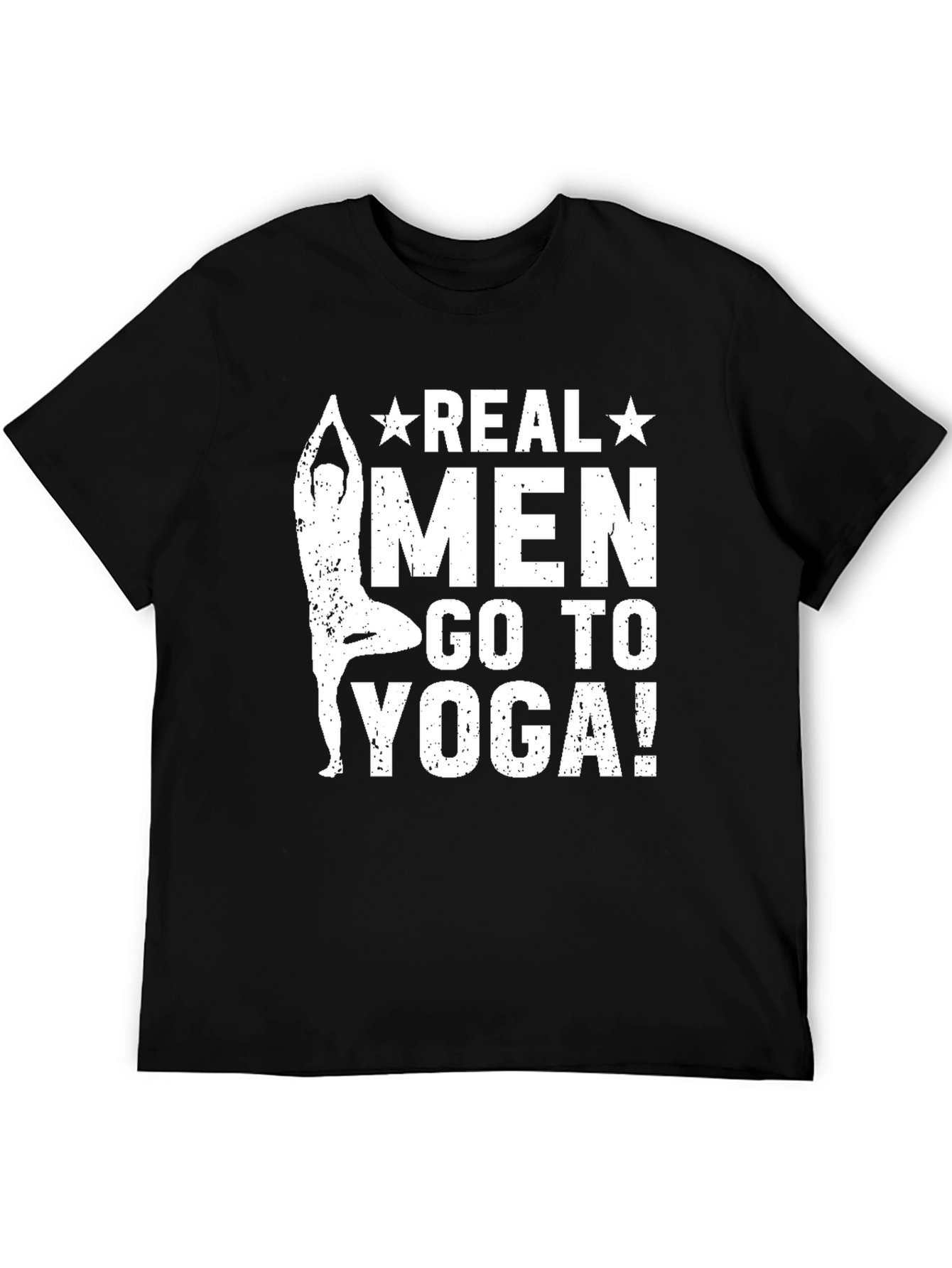 Real Men Go to Yoga T-Shirt