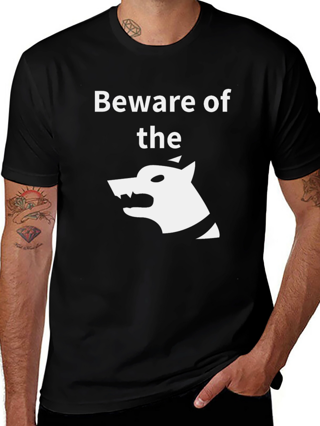 Beware of the Dog T-Shirt - Graphic Tee