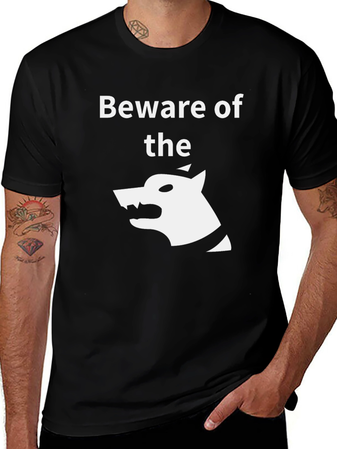 Beware of the Dog T-Shirt - Graphic Tee