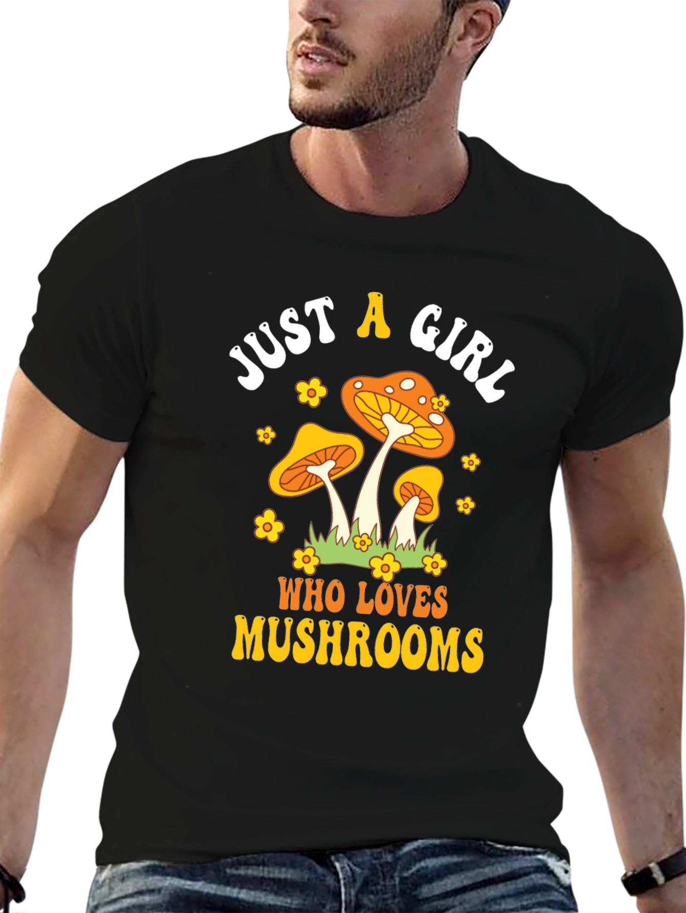 Mushroom Lover Graphic Tee