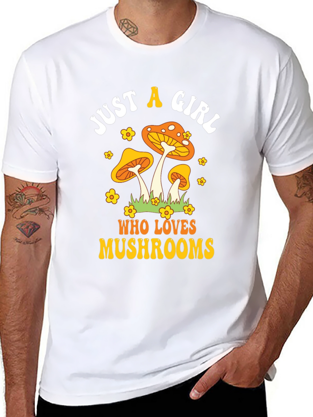 Mushroom Lover Graphic Tee