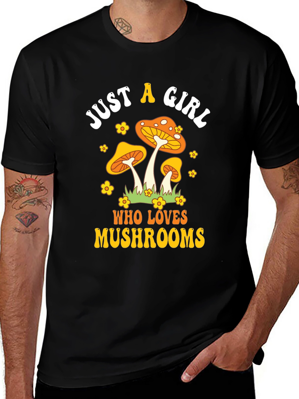 Mushroom Lover Graphic Tee