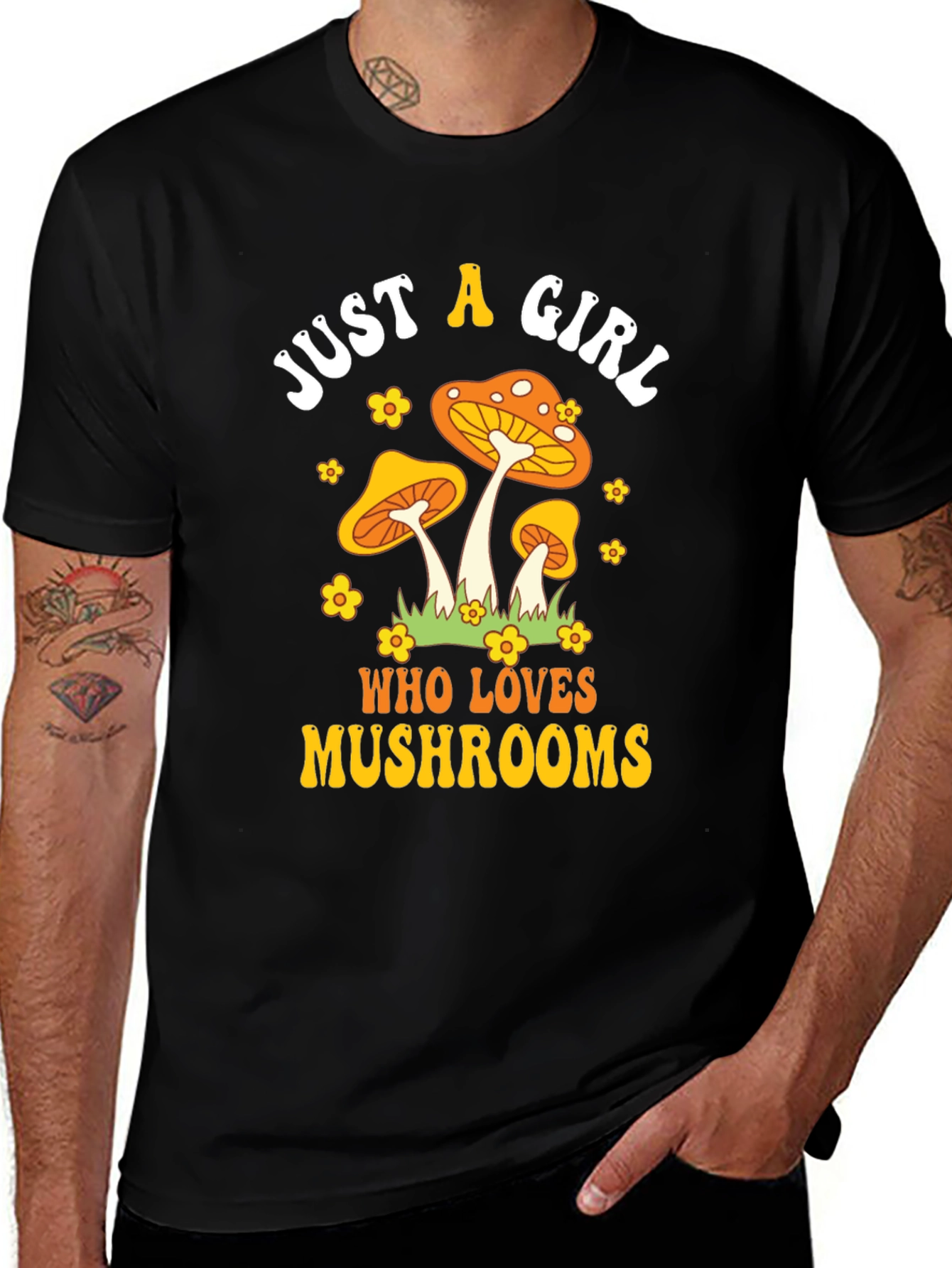Mushroom Lover Graphic Tee