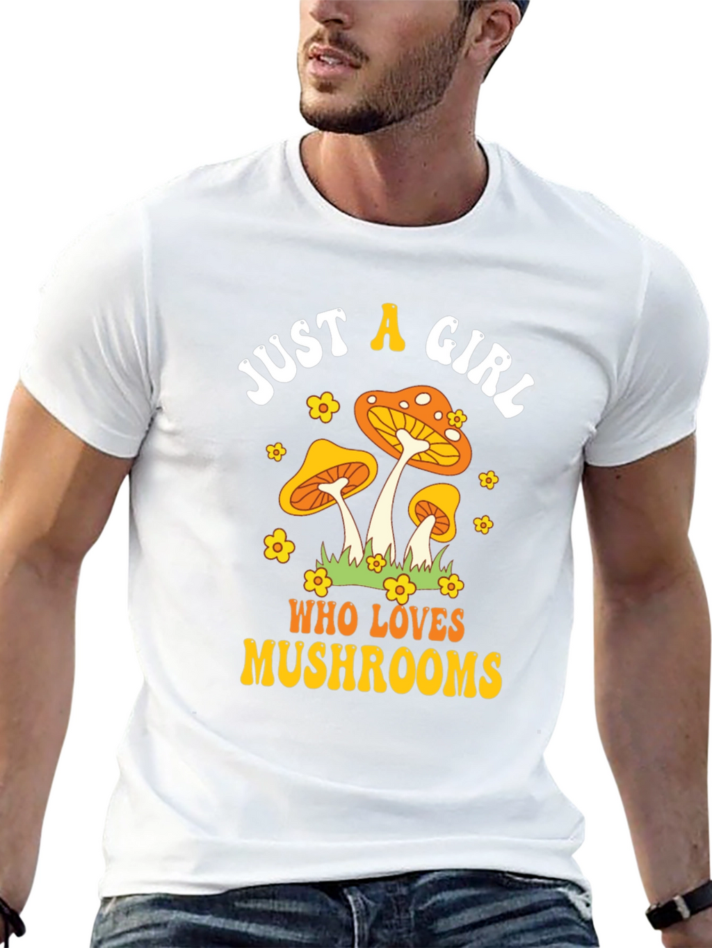Mushroom Lover Graphic Tee