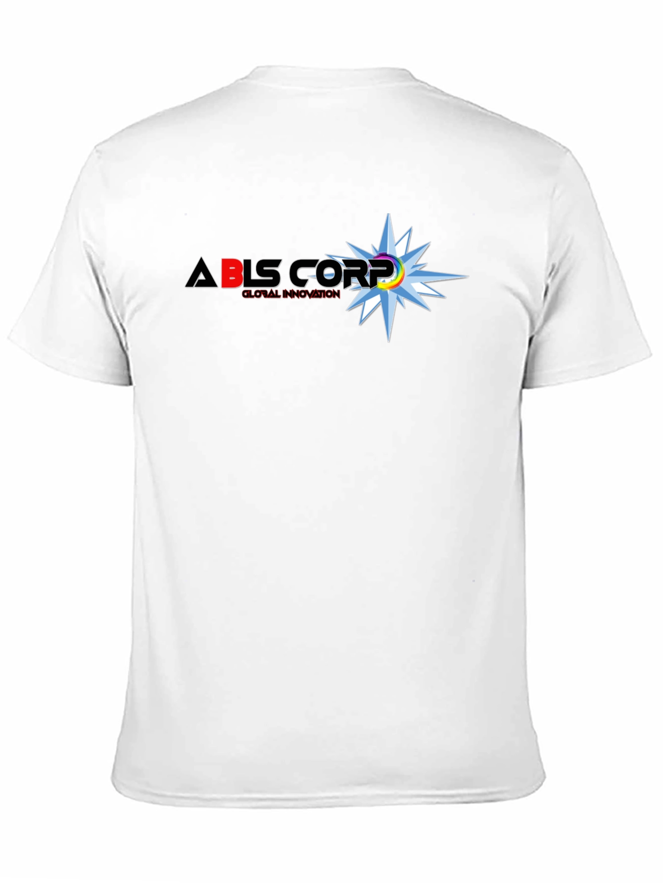 ABLS Corp. Black T-Shirt: Global Innovation Design