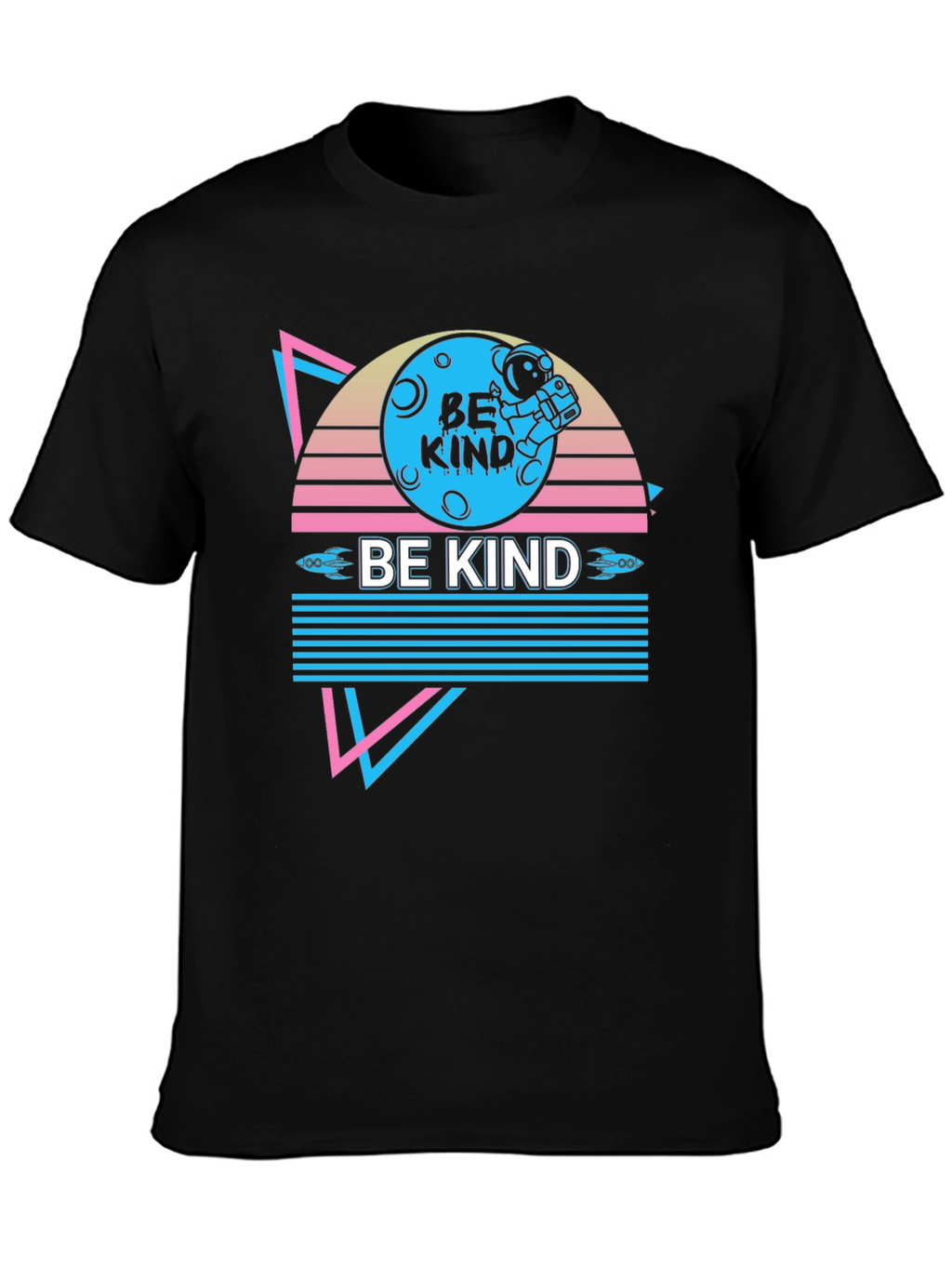 Retro Be Kind Astronaut T-Shirt