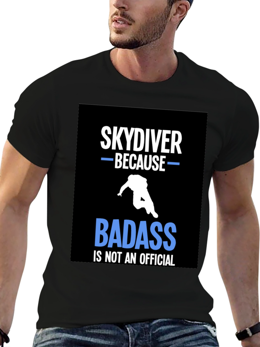 Skydiving T-Shirt - Badass Official Tee