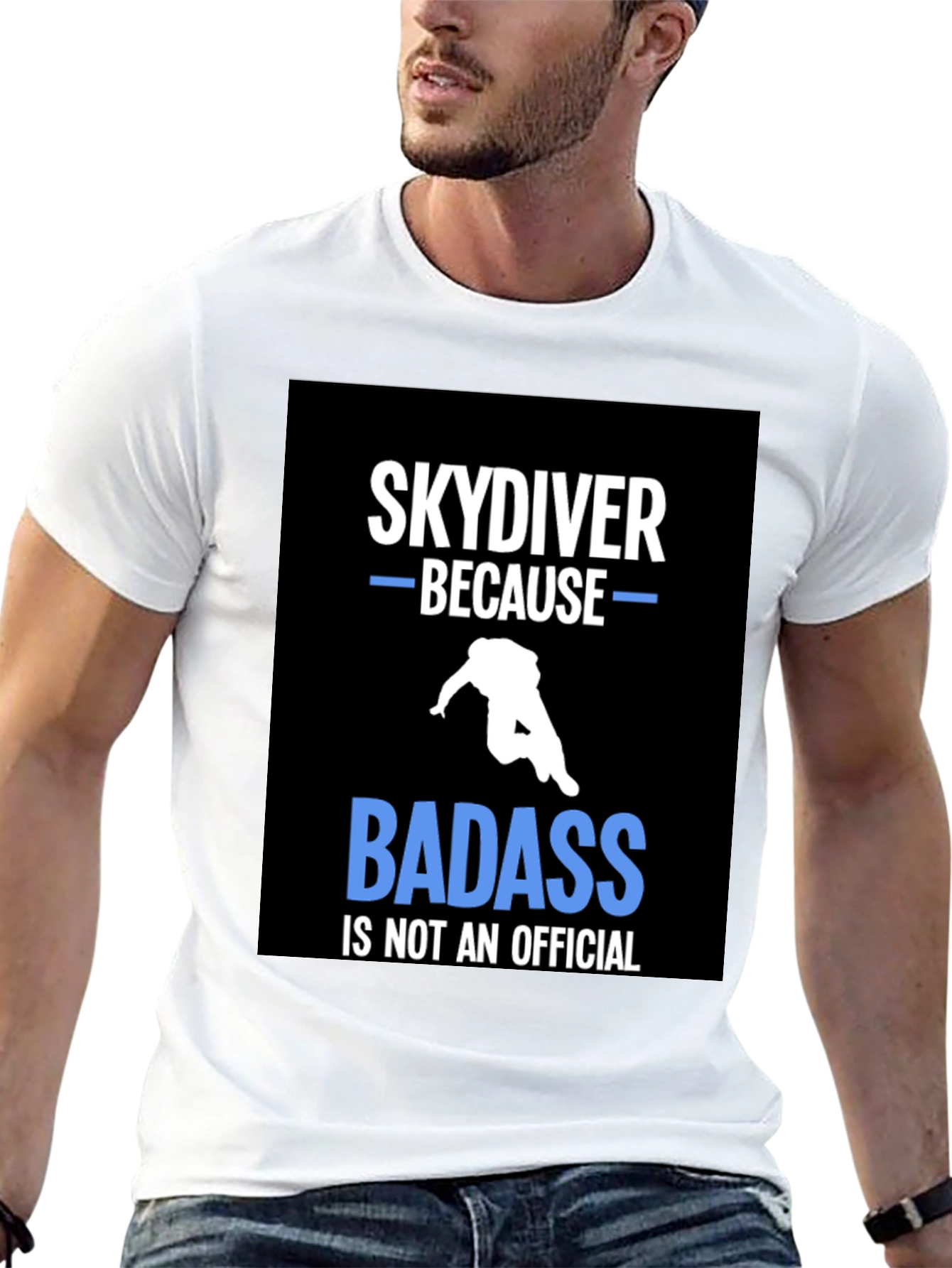 Skydiving T-Shirt - Badass Official Tee