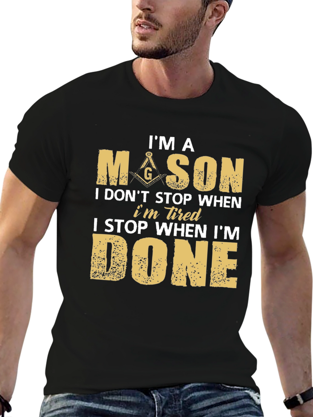 Im a Mason T-Shirt - Masonic Brotherhood Design