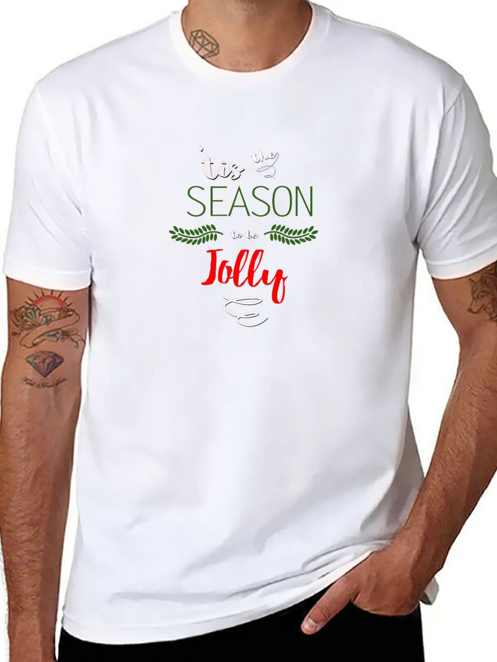 Xmas Season Jolly Timeless Short Sleeve Tee – Comfy And Minimalist Design