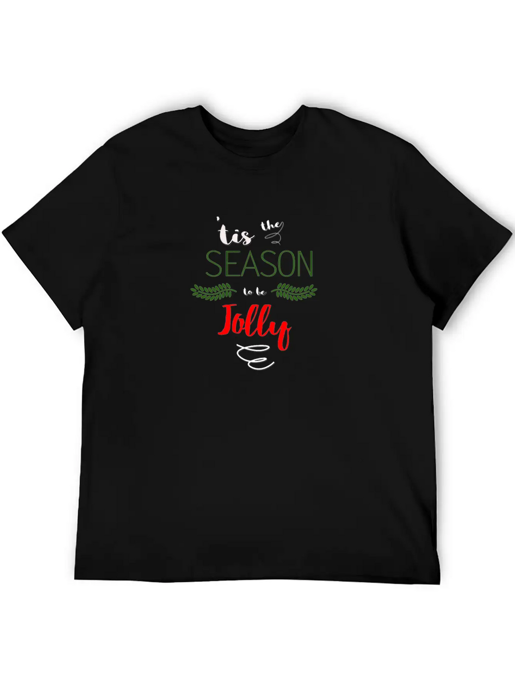 Xmas Season Jolly Timeless Short Sleeve Tee – Comfy And Minimalist Design