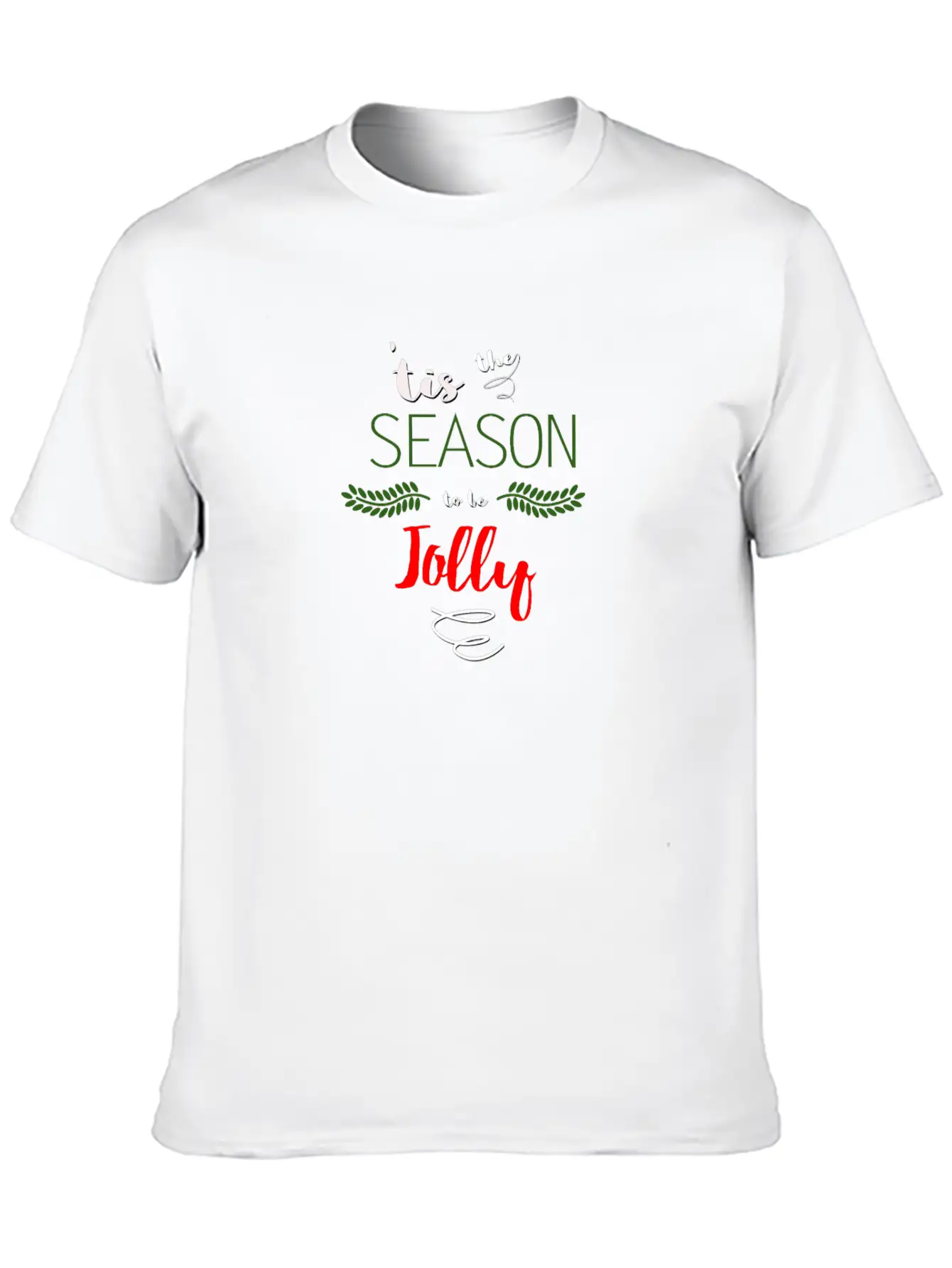 Xmas Season Jolly Timeless Short Sleeve Tee – Comfy And Minimalist Design