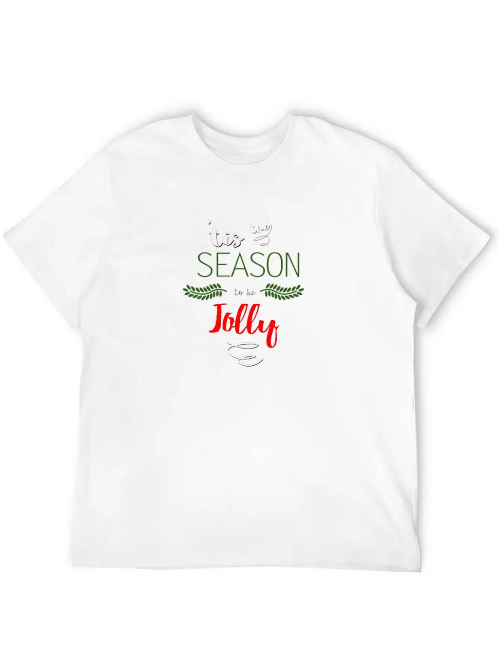 Xmas Season Jolly Timeless Short Sleeve Tee – Comfy And Minimalist Design