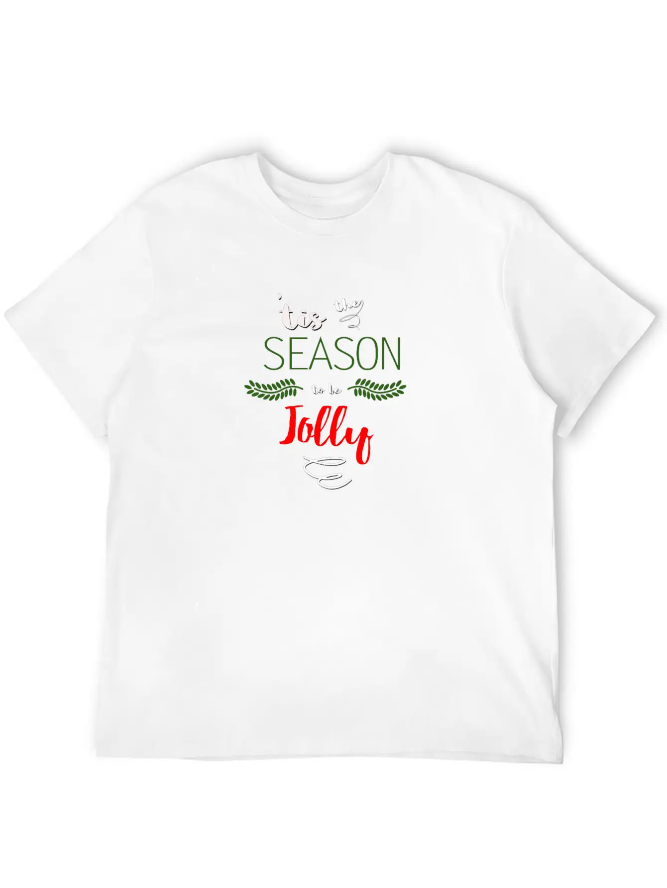 Xmas Season Jolly Timeless Short Sleeve Tee – Comfy And Minimalist Design