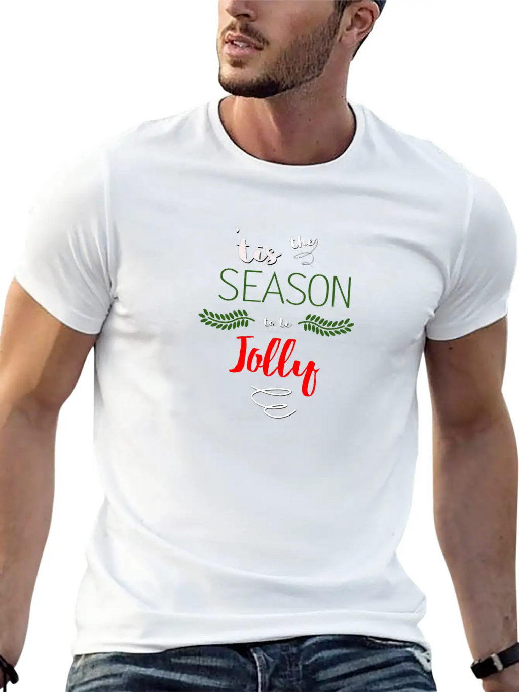 Xmas Season Jolly Timeless Short Sleeve Tee – Comfy And Minimalist Design
