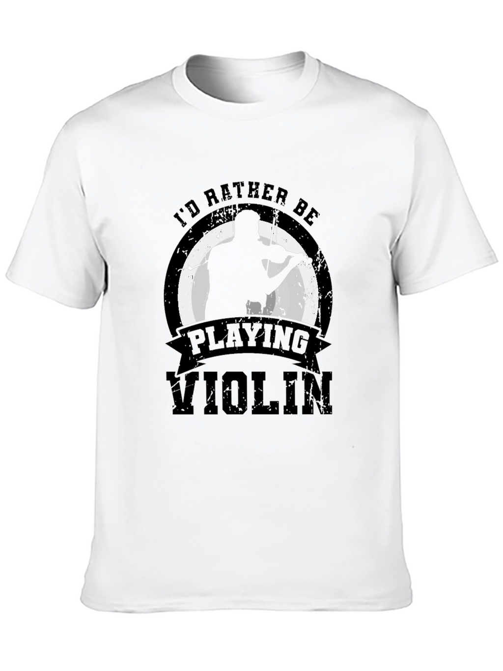 Id Rather Be Playing Violin T-Shirt
