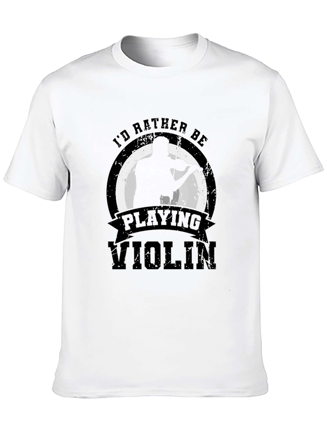 Id Rather Be Playing Violin T-Shirt