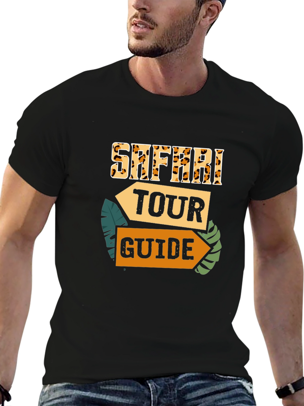 Safari Tour Guide Graphic Tee