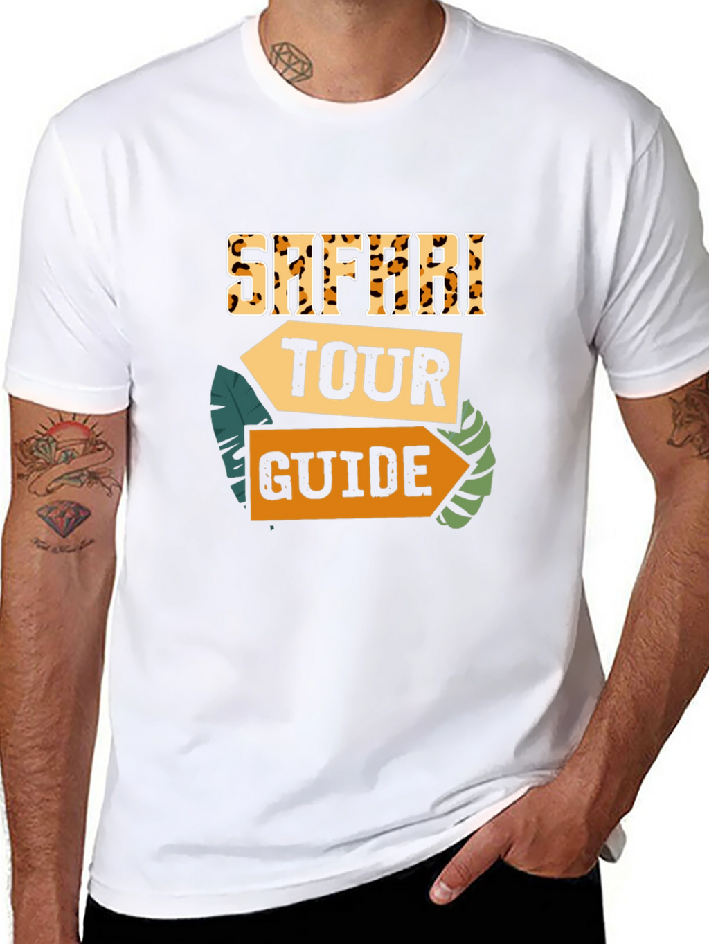Safari Tour Guide Graphic Tee