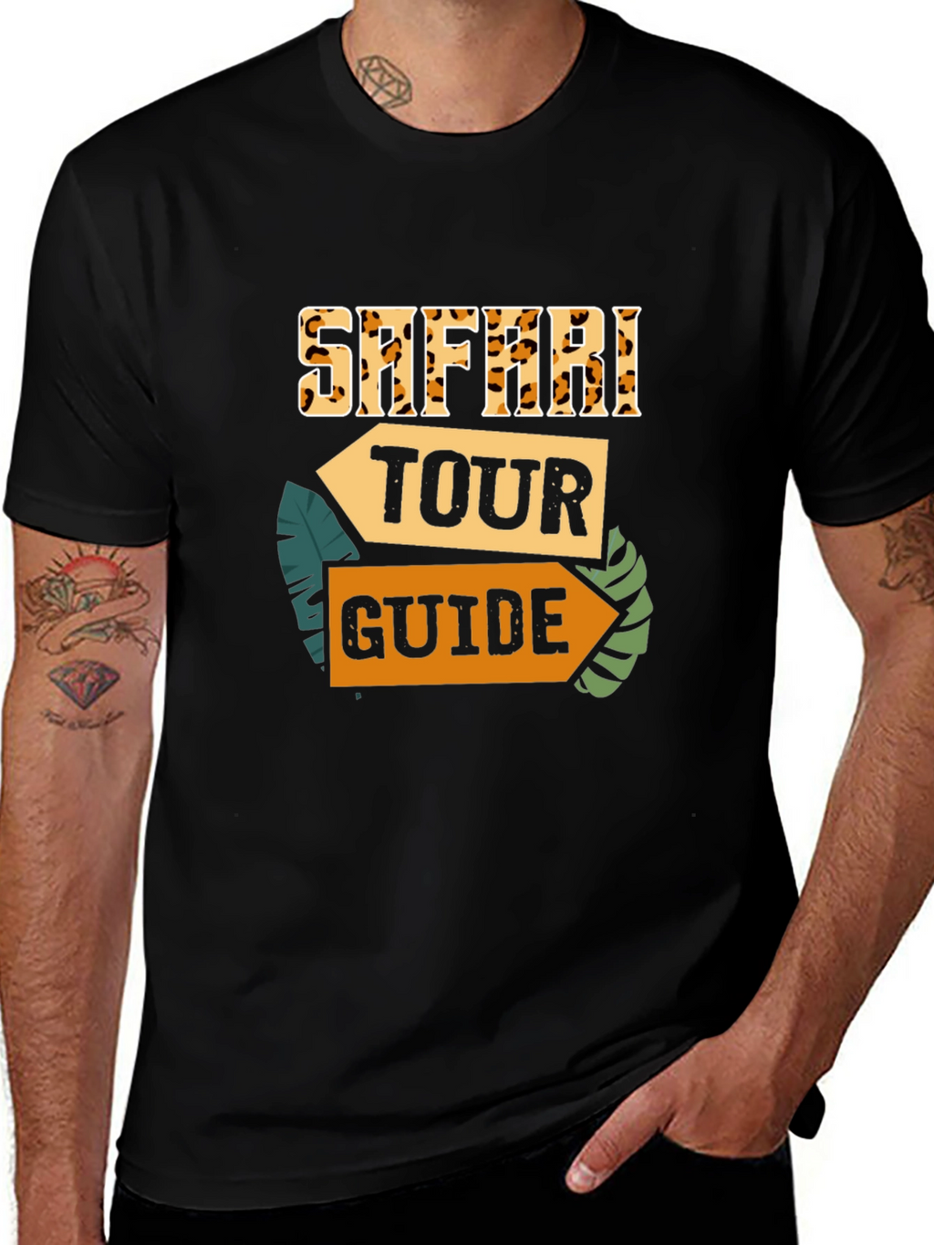 Safari Tour Guide Graphic Tee
