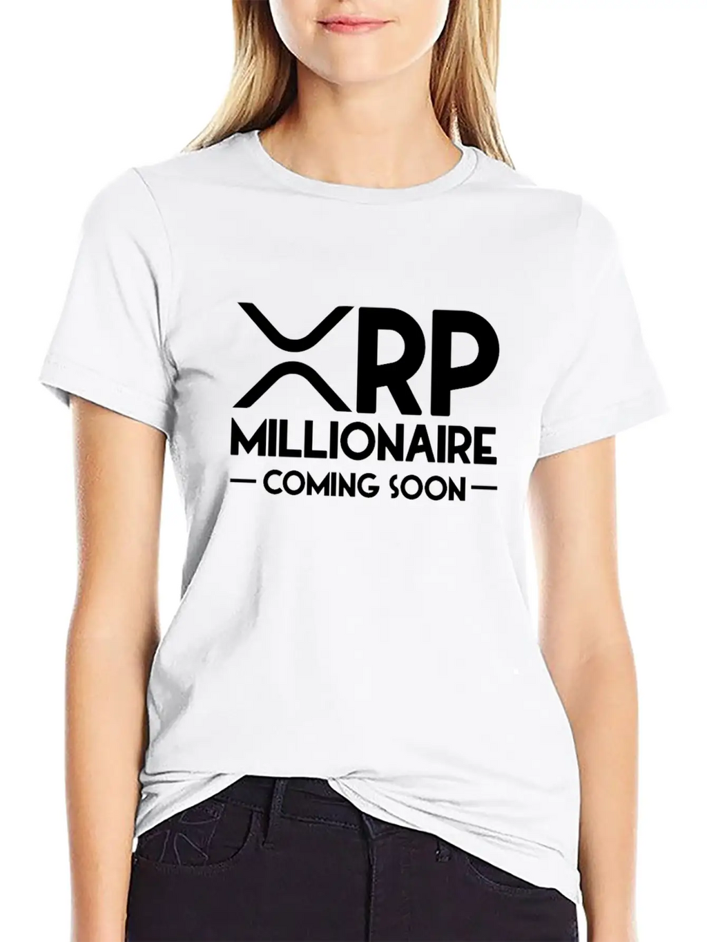 Xrp Millionaire Coming Soon Ripple Xrp Crypto Relaxed Everyday Tee – Lightweight And Durable Cotton