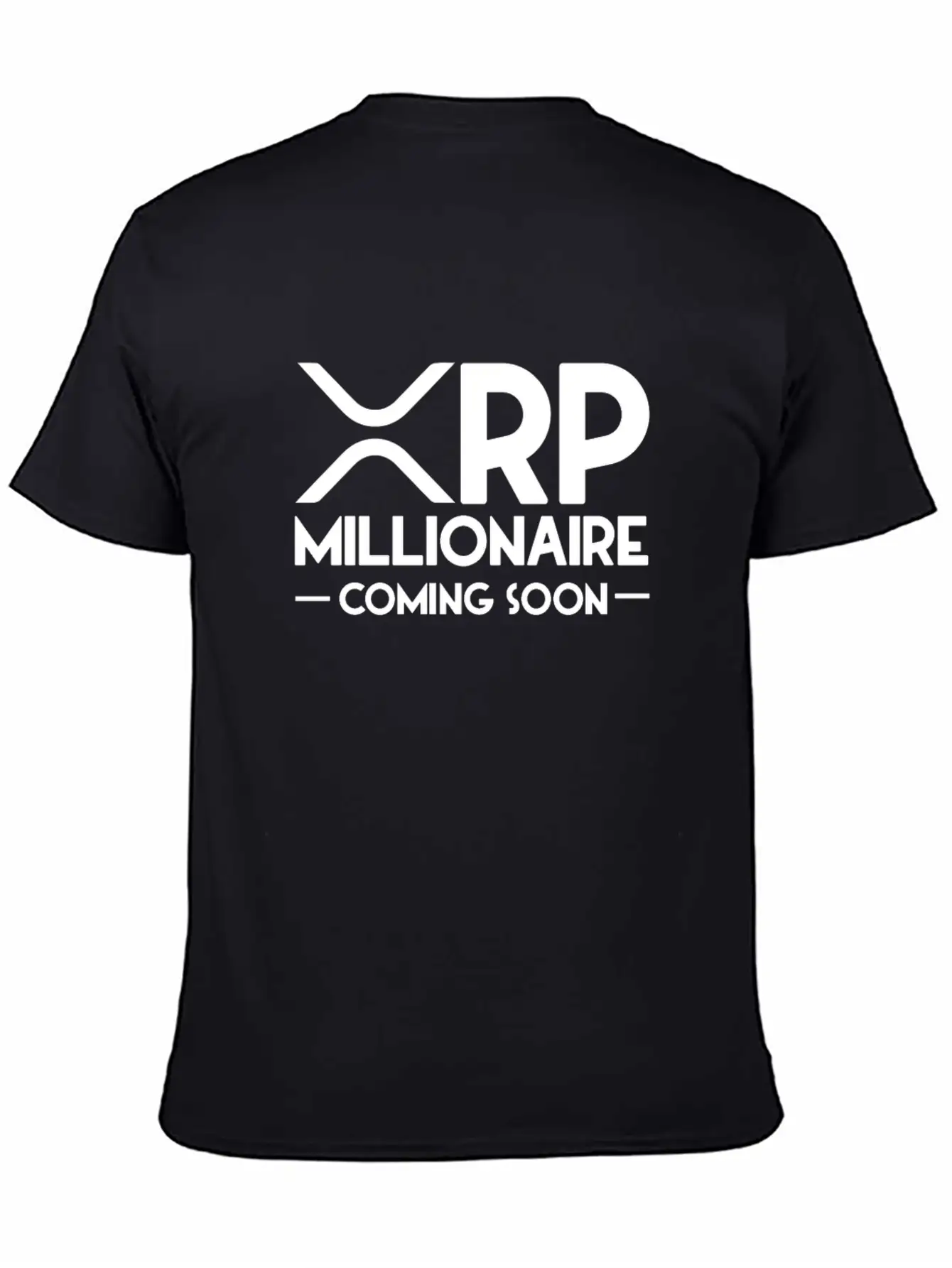 Xrp Millionaire Coming Soon Ripple Xrp Crypto Relaxed Everyday Tee – Lightweight And Durable Cotton