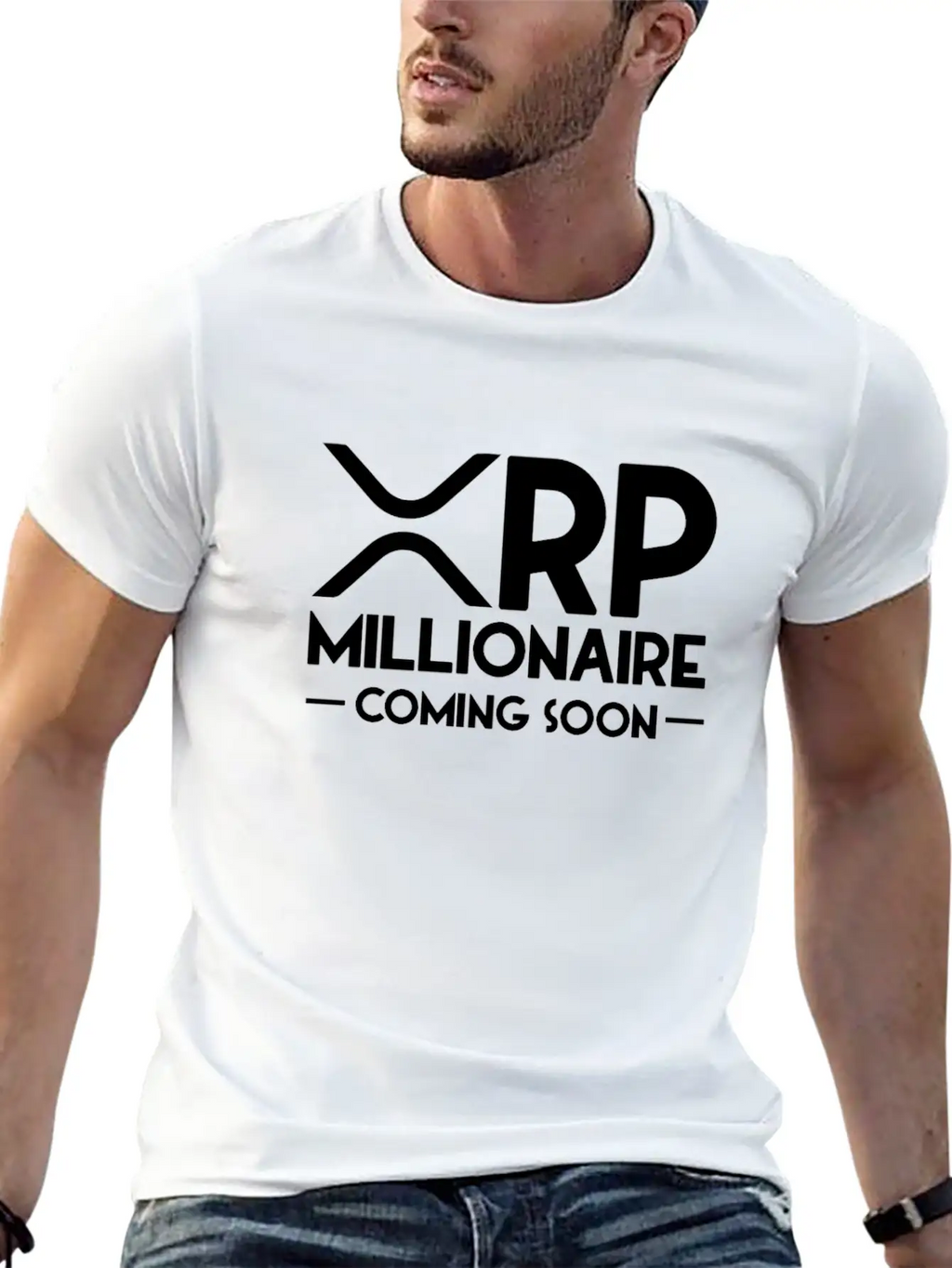 Xrp Millionaire Coming Soon Ripple Xrp Crypto Relaxed Everyday Tee – Lightweight And Durable Cotton