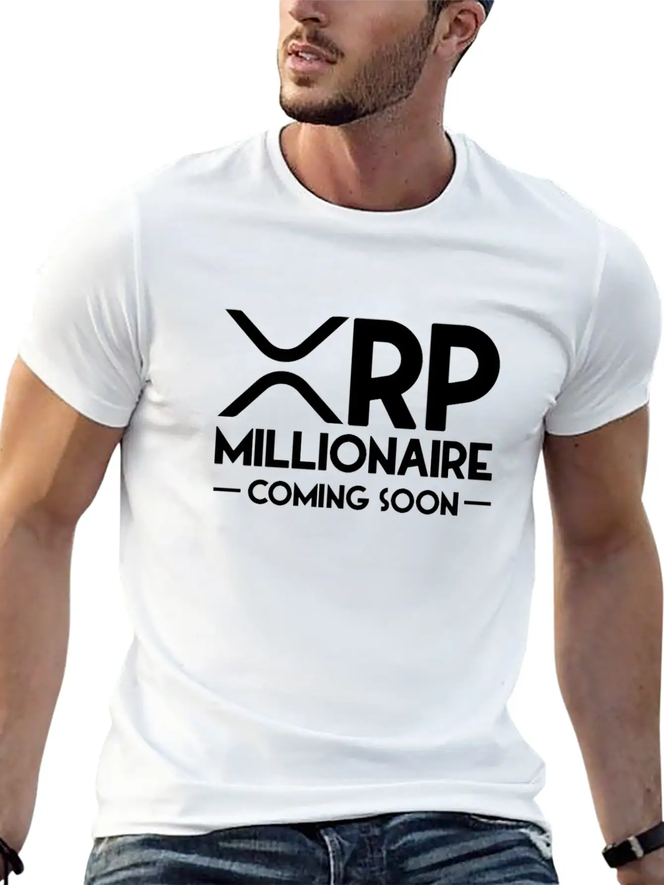 Xrp Millionaire Coming Soon Ripple Xrp Crypto Relaxed Everyday Tee – Lightweight And Durable Cotton