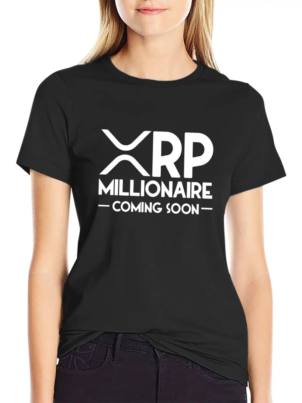 Xrp Millionaire Coming Soon Ripple Xrp Crypto Relaxed Everyday Tee – Lightweight And Durable Cotton