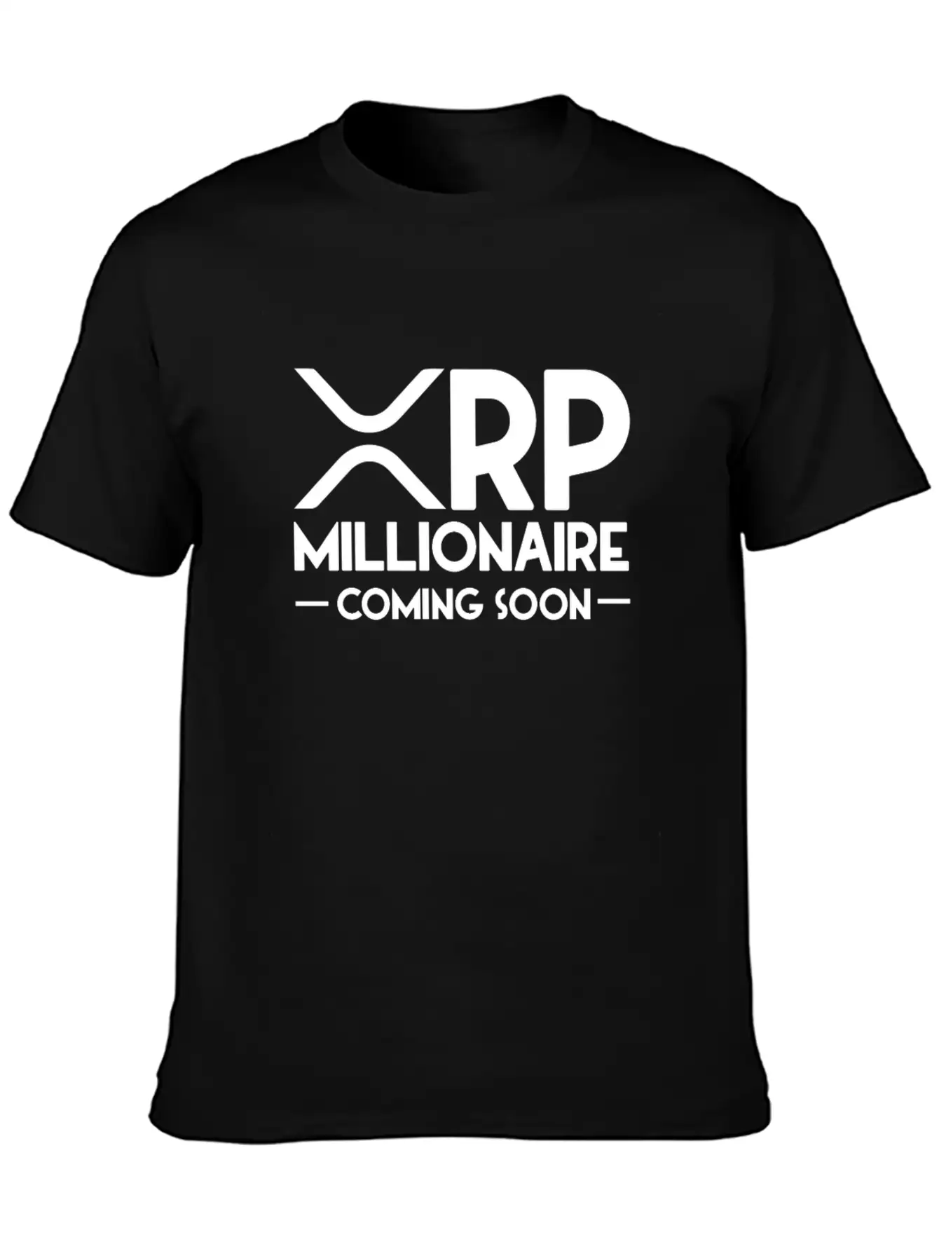 Xrp Millionaire Coming Soon Ripple Xrp Crypto Relaxed Everyday Tee – Lightweight And Durable Cotton