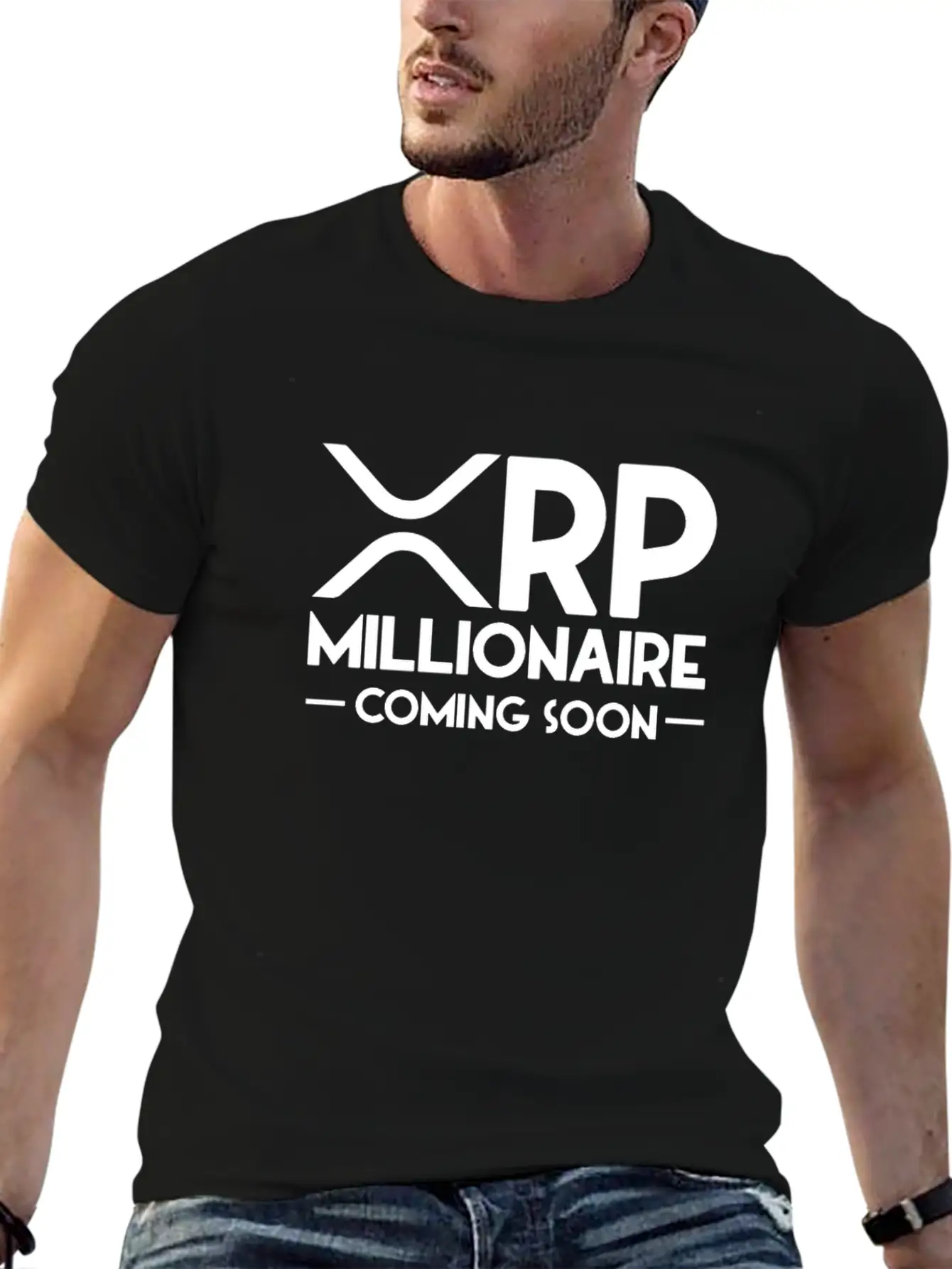 Xrp Millionaire Coming Soon Ripple Xrp Crypto Relaxed Everyday Tee – Lightweight And Durable Cotton
