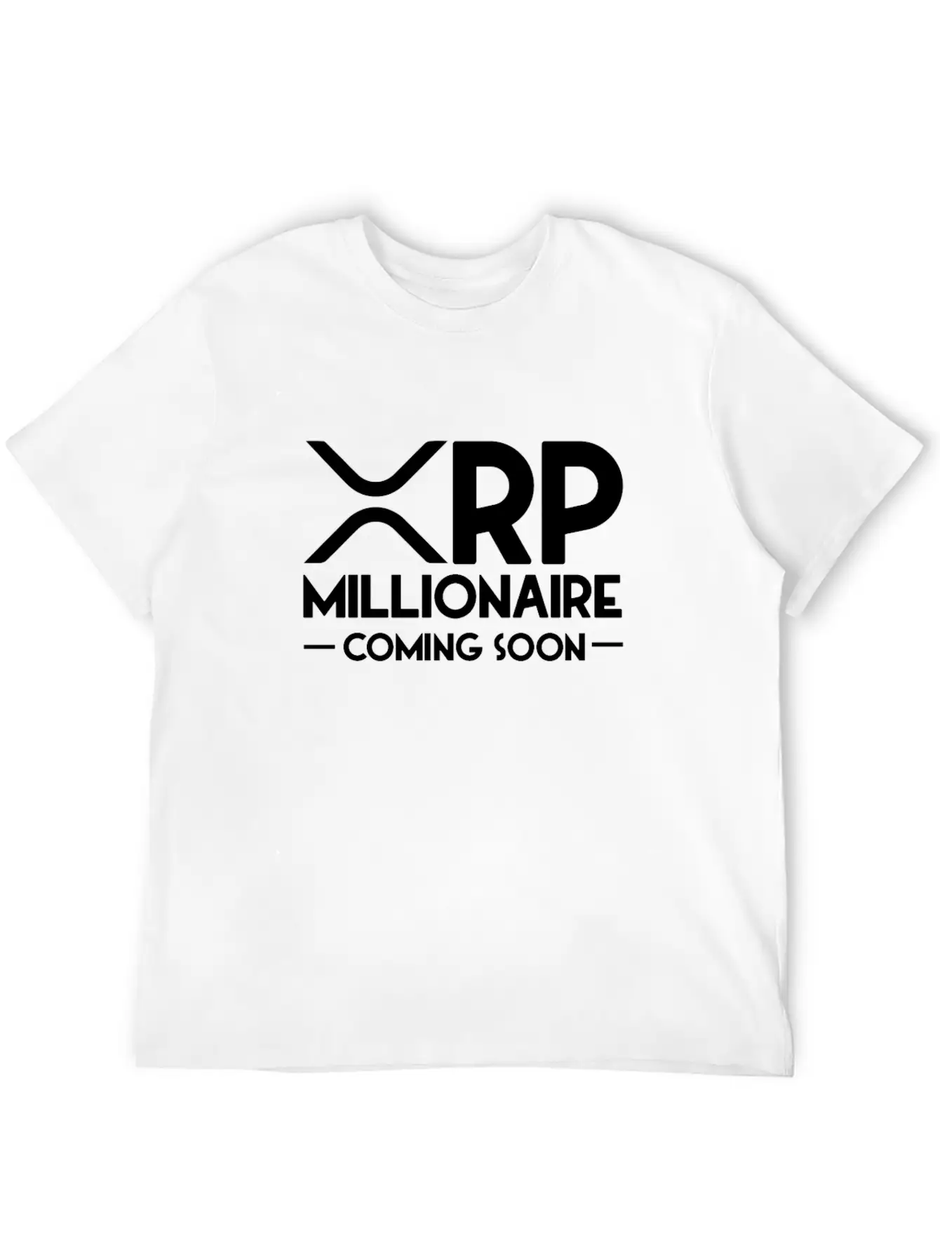 Xrp Millionaire Coming Soon Ripple Xrp Crypto Relaxed Everyday Tee – Lightweight And Durable Cotton