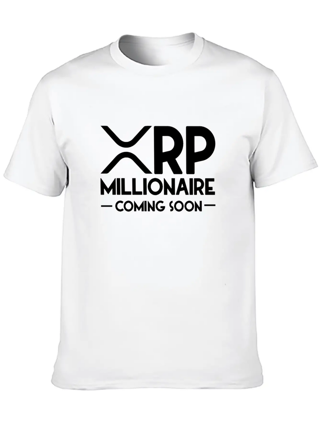 Xrp Millionaire Coming Soon Ripple Xrp Crypto Relaxed Everyday Tee – Lightweight And Durable Cotton