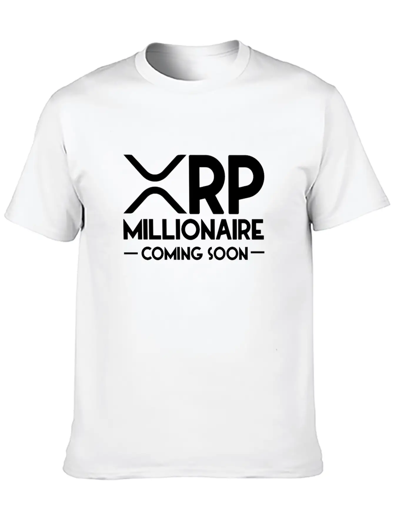 Xrp Millionaire Coming Soon Ripple Xrp Crypto Relaxed Everyday Tee – Lightweight And Durable Cotton