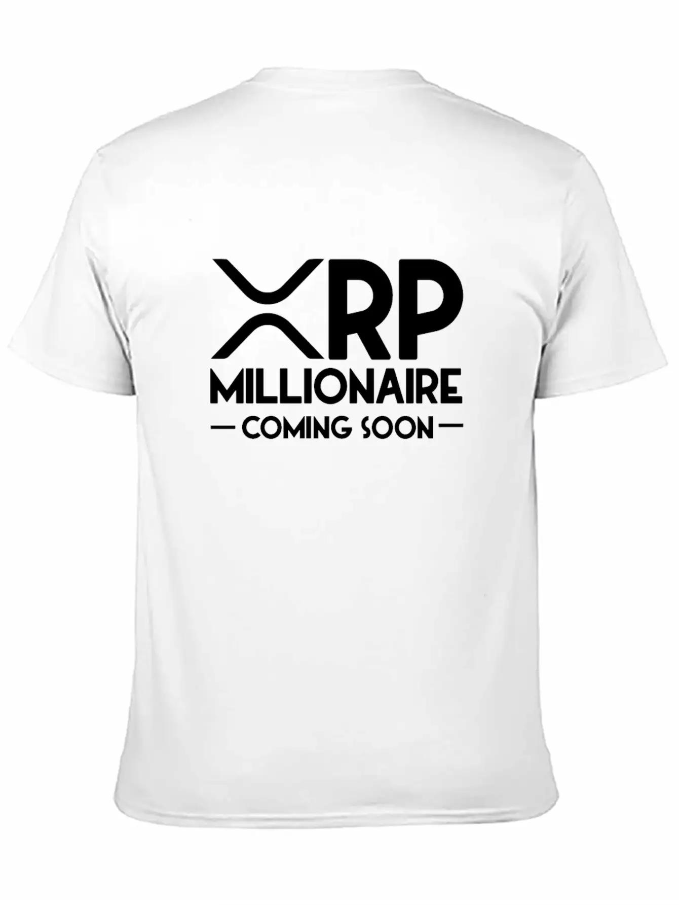 Xrp Millionaire Coming Soon Ripple Xrp Crypto Relaxed Everyday Tee – Lightweight And Durable Cotton