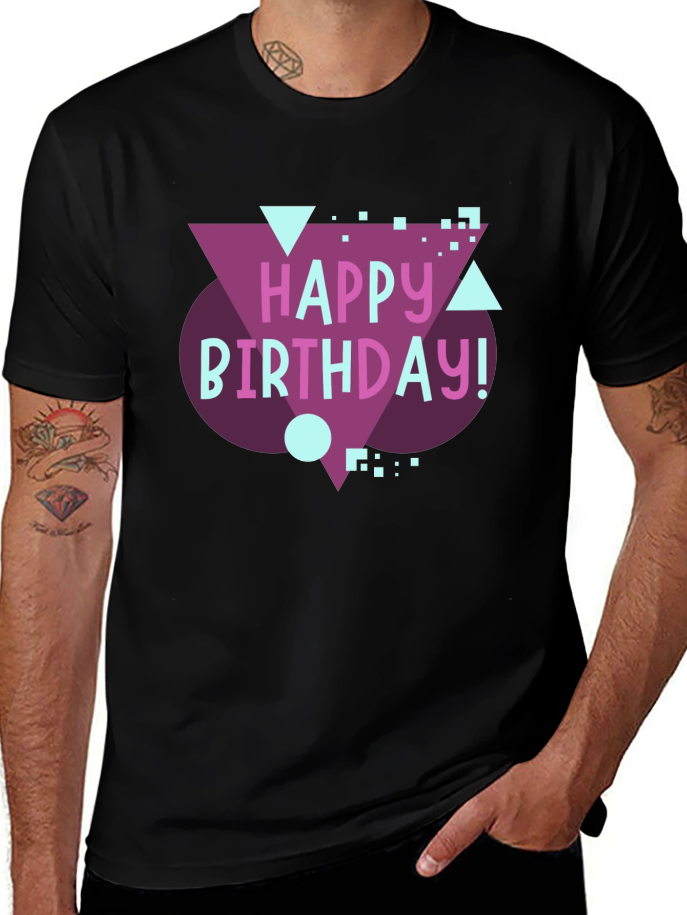 Happy Birthday Graphic Tee - Fun Birthday Gift!