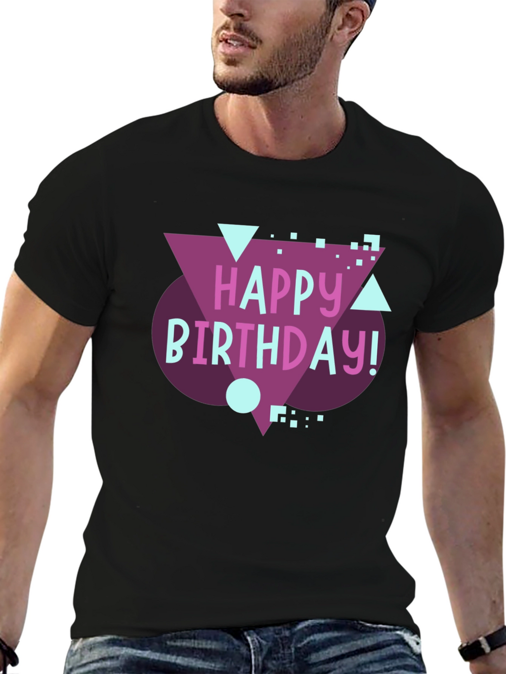 Happy Birthday Graphic Tee - Fun Birthday Gift!