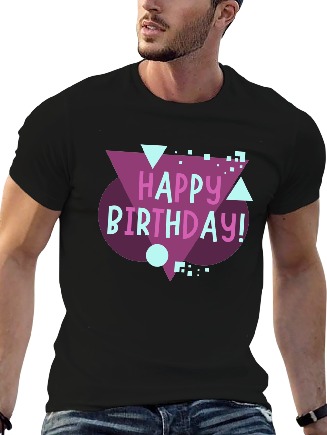 Happy Birthday Graphic Tee - Fun Birthday Gift!