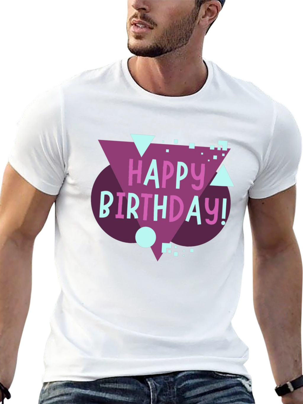 Happy Birthday Graphic Tee - Fun Birthday Gift!