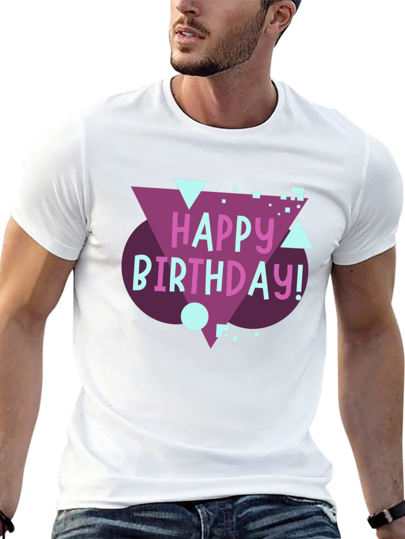 Happy Birthday Graphic Tee - Fun Birthday Gift!