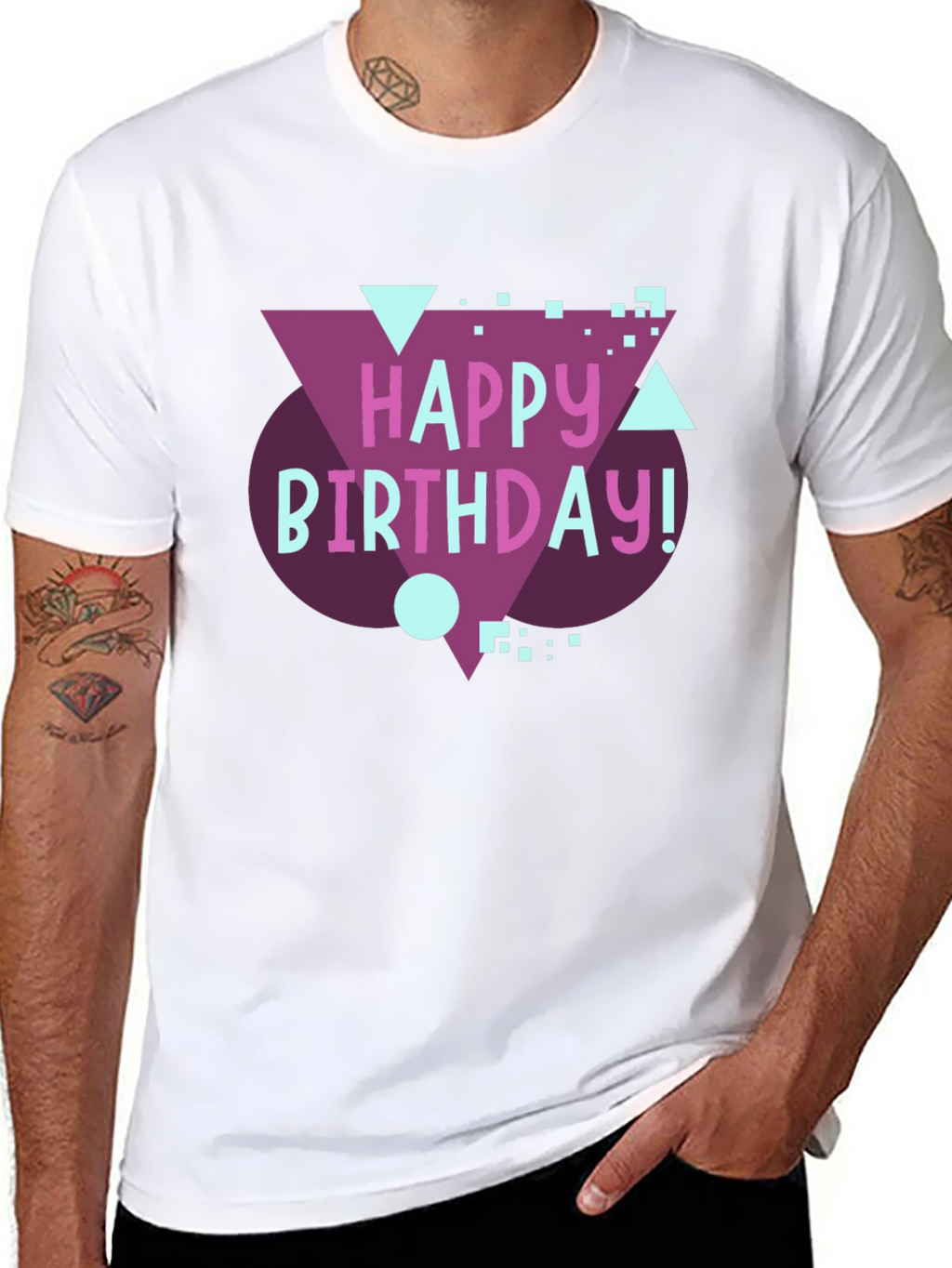 Happy Birthday Graphic Tee - Fun Birthday Gift!