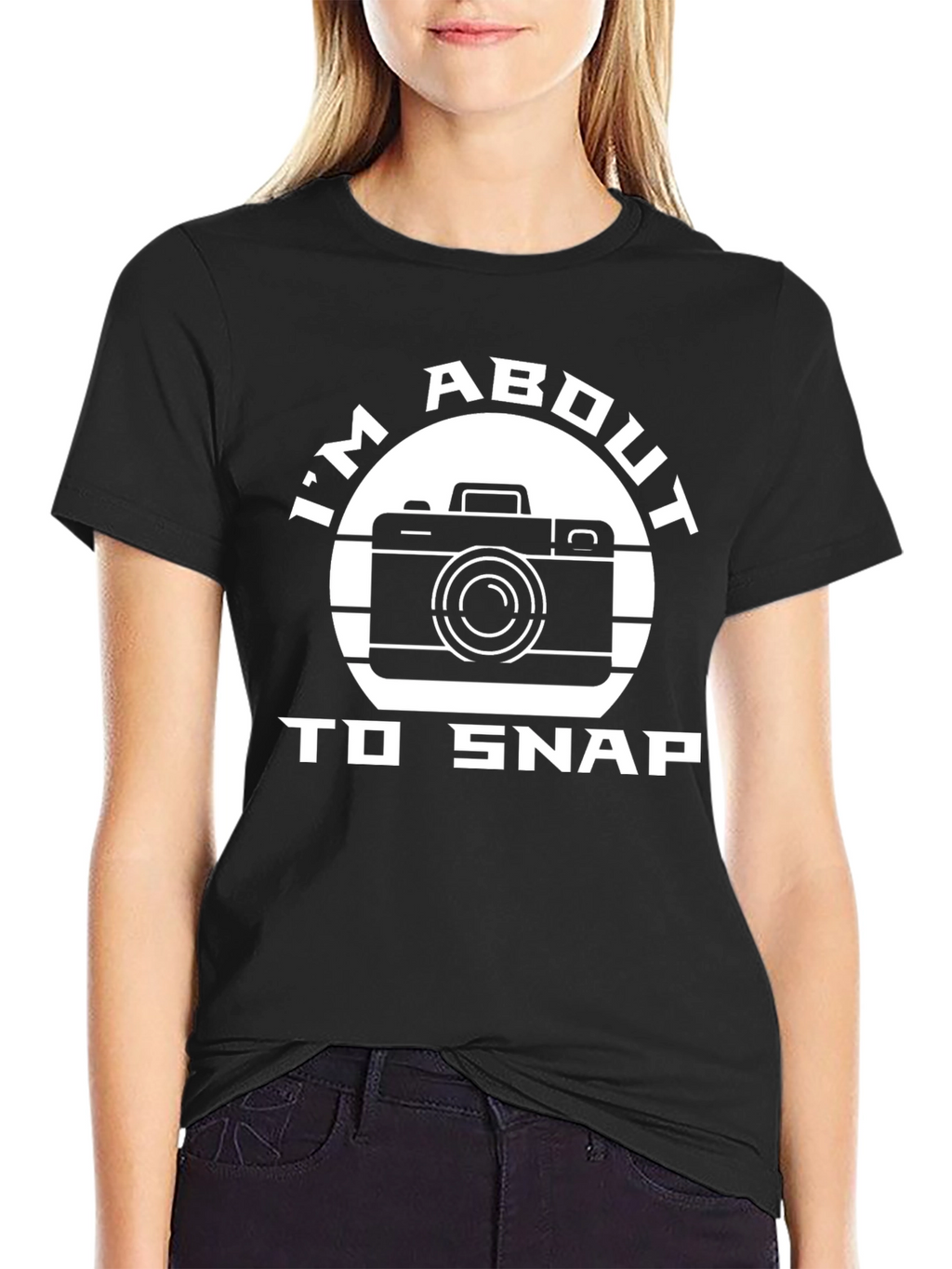 Im About To Snap Camera Graphic T-Shirt