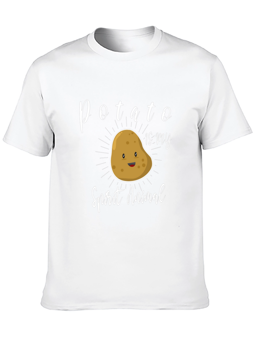 Potato is My Spirit Animal Funny T-Shirt