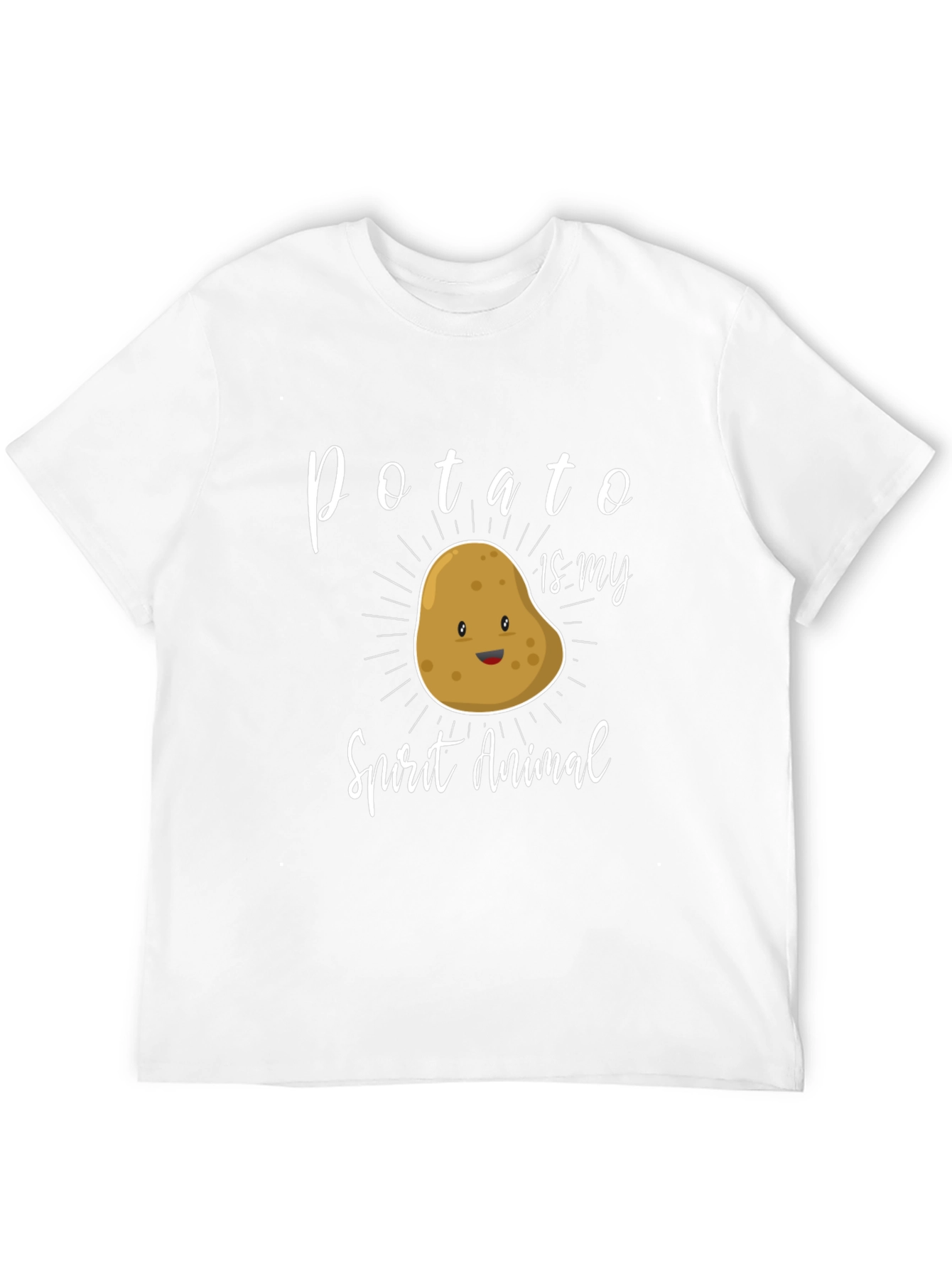 Potato is My Spirit Animal Funny T-Shirt